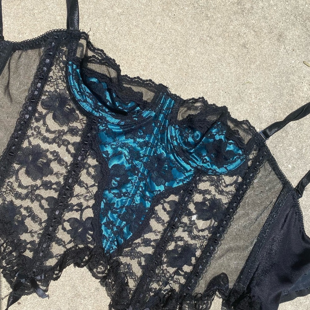 Vintage 80s Fredrick’s of Hollywood Lace Corset
